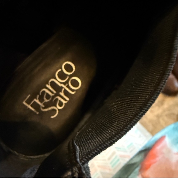 Franco Sarto Daralyn Leather Ankle Boots - Sz 8.5 - Picture 9 of 14